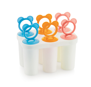 Eco-Friendly PP Plastic Freezer Safe Ice Mold <b>Maker</b> Set & Ice Pop <b>Maker</b> with Ice <b>Cream</b> Sticks - Product Image 1
