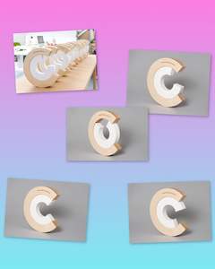 2025 Plaques de récompense polies durables en acrylique et bois personnalisables Artfulcosmos - Product Image 6