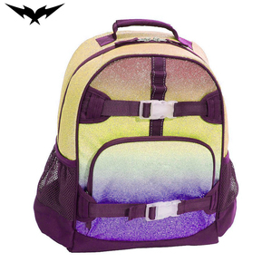 Mochila Brillante para Niños, Mochila Escolar Casual con Lentejuelas y Logotipo con Pedrería - Product Image 4