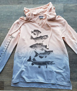 T-shirts de pêche décontractés unisexes sur mesure, séchage rapide, respirants, en coton/fibre de bambou, impression numérique, tricotés, UPF 50 - Product Image 6