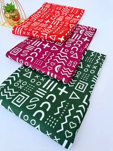 Tissu africain luxueux imprimé à la cire et coton Ankara libyen personnalisé pour tenue de mariage à la mode et ameublement de maison - Product Image 3