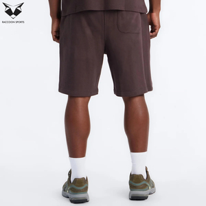 Pantalones Cortos de Felpa para Hombre, Estilo Casual, Deportivos, para Gimnasio, Cintura Elástica, Tela Suave, para Uso Diario en Verano - Product Image 2