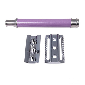 Classic Double Edge Shaving <b>Razor</b> Metal Safety <b>Razor</b> For <b>Men</b> Close Comfortable Wet Shaving Experience - Product Image 6