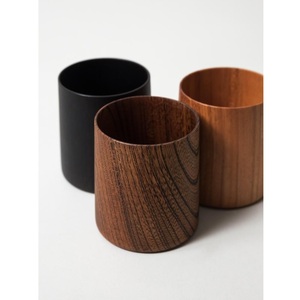 Mug en bois naturel fait main, tasse à café rustique, vaisselle en bois écologique pour le thé, le café, le lait, le jus, utilisation en cuisine et à table - Product Image 1