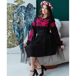 Robe brodée beige surdimensionnée pour femme, style folk décontracté, en dentelle légère faite à la main, idéale pour l'été – Meilleur prix Ukraine - Product Image 2