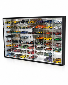 2026 Moderno Set de Exhibición de Coches de Acrílico para Colección de Coches Infantiles con Construcción de Madera Contrachapada y Acrílico, para Encimera, Fácil de Usar - Product Image 2