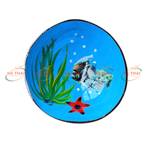 ชามมะพร้าวธรรมชาติทำด้วยมือคุณภาพสูงดีไซน์เป็นมิตรต่อสิ่งแวดล้อมสั่งตรงจากผู้ผลิตในเวียดนามจัดจำหน่ายทั่วโลก - Product Image 3