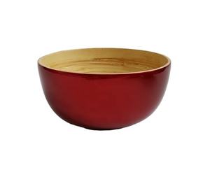 Bol en bambou filé à la salade de couleur argentée de la meilleure qualité pour les ensembles de vaisselle pour la maison et la cuisine Fabriqué au Vietnam - Product Image 1