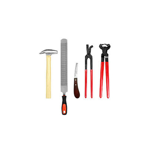 Heavy Duty Farrier Hoof <b>Tool</b> <b>Kit</b> With <b>Bag</b> Stainless Steel Hoof Care Equipment Set - Product Image 5