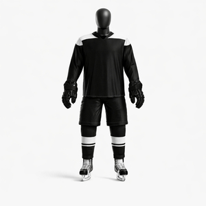 Uniforme de Hockey sobre Hielo Más Vendido, Conjunto de Jersey y Pantalones Deportivos Transpirables con Marca Personalizada, Fabricación Directa de Fábrica - Product Image 1