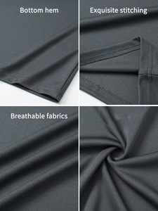 Jersey de Malla de Hielo Personalizado para Hombre y Jóvenes, el Más Vendido, con Nombre de Equipo OEM, Impresión por Sublimación Completa, Top Corto para Fitness, Running y Ciclismo - Product Image 6