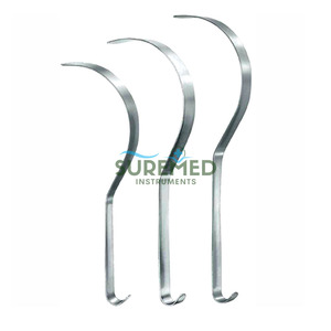Retractor Deaver de Acero Inoxidable, Instrumento Quirúrgico Ortopédico, Herramienta de Retracción de Tejidos Manual para Quirófano - Product Image 2
