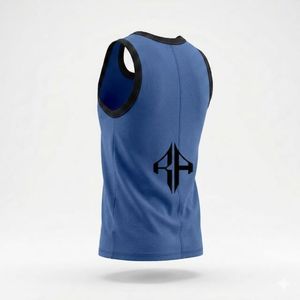 Style décontracté, qualité supérieure, design personnalisé, technique d'impression, matière 100% coton, débardeur pour homme par RIVIAN ATLANTIC - Product Image 4