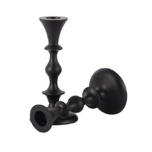 Juego de portavelas de metal plateado nórdico, candelabros para decoración del hogar y bodas a un precio excelente - Product Image 6