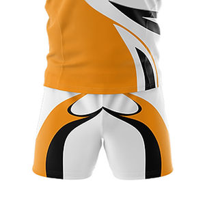 Uniforme de Rugby Más Vendido, Jersey de Fútbol Americano Personalizado por Sublimación, Jersey y Pantalones Cortos de Rugby de Poliéster de Secado Rápido, Duraderos, Unisex - Product Image 5