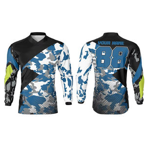 Jersey de Ciclismo MTB de Alta Calidad, Poliéster Ligero y Transpirable, Jersey de Ciclismo OEM ODM al por Mayor - Product Image 6