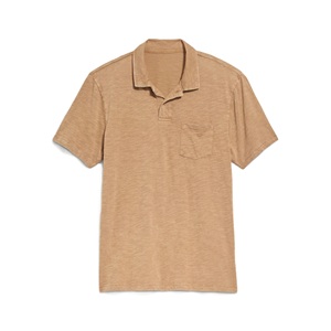 เสื้อโปโลทรงสลิมฟิตสำหรับเล่นกอล์ฟ ลดราคาพิเศษ คุณภาพสูง ดีไซน์ถักแบบฤดูร้อน พร้อมโลโก้แบบกำหนดเอง เสื้อผู้ชายแบบทางการรุ่นใหม่ - Product Image 5