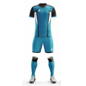 Uniformes Deportivos para Equipos Juveniles de Fútbol, Uniforme de Fútbol de Verano, Color Sólido, Uniforme de Jugador de Club, Traje Deportivo 100% Poliéster - Product Image 2