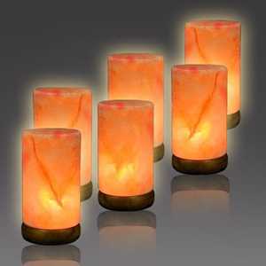 Lampe de sel rose de l'Himalaya de qualité supérieure, cristal naturel, pierre lumineuse, pièce décorative, éclairage chaleureux pour la maison et le spa, relaxation naturelle - Product Image 3