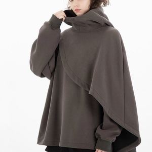 Sudadera con Capucha y Máscara Unisex 2025, Tejida en Algodón 100%, Estilo Gótico, Otoñal, Talla Grande, Resistente al Viento, con Logotipo Personalizable, Estilo Urbano - Product Image 5