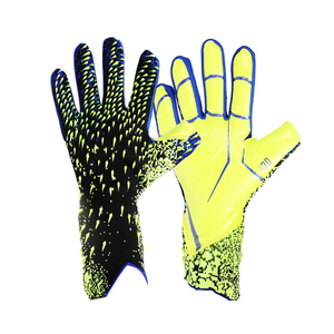 Guantes de Portero de Fútbol WEMBLY SPORTS al por Mayor, Guantes de Entrenamiento de Portero Ajustables de Cuero, Agarre Fuerte, Antideslizantes e Impermeables - Product Image 2