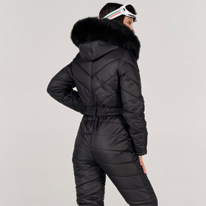 Combinaisons de ski pour femmes, style streetwear, imperméables 3000M, légères, softshell, pour la pluie et la neige, design à panneaux - Product Image 4