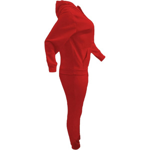 Stretch Fit <b>Womens</b> Tracksuit Custom Logo Sportswear Set <b>Lightweight</b> <b>Jacket</b> And Pants For Fitness And Exercise Training - Product Image 3