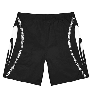 premium mesh <b>shorts</b> lightweight airflow fabric red white yellow side panels custom woven <b>patch</b> logo comfort fit Custom Logo - Product Image 6