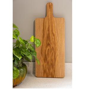 Tabla de Cortar Rectangular de Madera Maciza Hecha a Mano, 1.5 cm de Grosor, Apta para Lavavajillas, Fácil de Limpiar, Acabado Liso para Hogar, Restaurante, Cafetería - Product Image 3