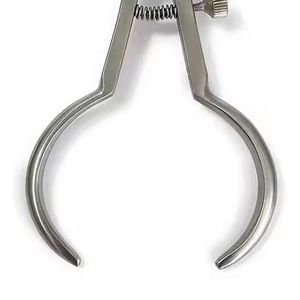 Portaagujas Castroviejo de Acero Inoxidable, Instrumento de Microcirugía, Portaagujas Quirúrgico Oftálmico y Dental, Tipo de Bloqueo - Product Image 6