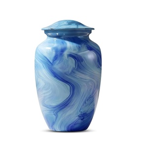 Trusted Manufacturer Luxury Aluminum Memorial Cremation Urn for Human Ashes with Smooth Polished Finish and Secure Lid - Product Image 4