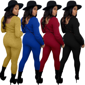Combinaison noire à capuche pour femme, taille haute, coupe ajustée, polyester/coton, vêtements de yoga printemps/été - Product Image 5