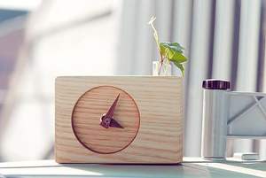 Reloj de Pared de Cuarzo Silencioso, Impermeable, de Madera 3D, Estilo Art Deco, de Lujo, para Decoración de Bodas y Salas de Estar - Product Image 6