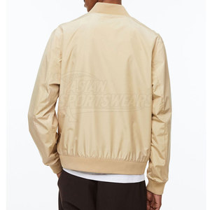 Chaqueta Bomber de Invierno para Hombre, Ecológica y Transpirable, con Logotipo Frontal, Nailon/Poliéster, Colores y Tallas Personalizables, Venta al Por Mayor - Product Image 2
