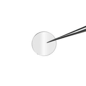 Placa de Diamante Redonda de Cristal Único Aga9 de 3 mm de Diámetro, Pulida por Ambos Lados, 0.4 mm de Espesor - Product Image 1