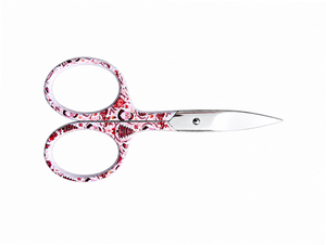 กรรไกรปักผ้าอเนกประสงค์แบบมืออาชีพ ขนาด 4.5 นิ้ว ลายคริสต์มาสซานต้า พิมพ์ลาย OEM คมกริบ ผลิตจากสแตนเลสอย่างดี สำหรับงานฝีมือ - Product Image 6