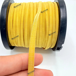 Gold Bullion <b>Wire</b> Braid Trim Metallic <b>Ribbon</b> Thread for Ceremonial Aviation and Uniform - Product Image 1