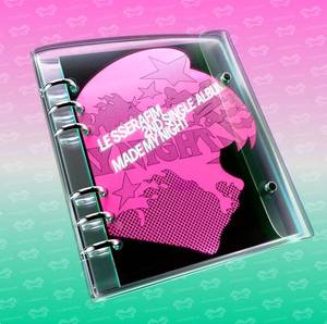 LE SSERAFIM - Segundo álbum sencillo [Made My Night] CHEMICAL NIGHT - Libro electrónico K-Pop (CD) Música en papel y plástico, idioma coreano, para todas las edades - Product Image 1