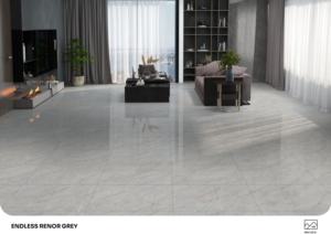 Carreaux de porcelaine brillants de luxe premium, format grand 600x1200, pour sols et murs, décoration intérieure - Product Image 2