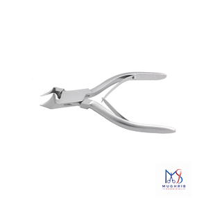 Coupe-ongles professionnel en forme de lune pleine, en acier inoxydable, avec double ressort, ouverture large, durable - Product Image 4
