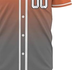 Camiseta de Béisbol para Hombre al Por Mayor, Manga Corta, Transpirable, Cómoda, Informal, de Alta Calidad a Precio de Fábrica - Product Image 5