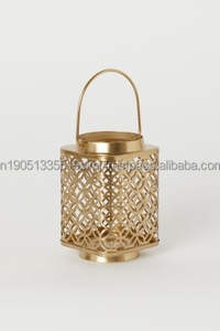 Lanterne à bougie en métal en fer personnalisée de haute qualité Vente en gros Maison et jardin Pots décoratifs de Noël et du Ramadan Taux bon marché - Product Image 5