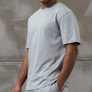 Camisetas de Gimnasio Personalizadas para Hombre, 100% Algodón Tejido, Ecológicas, con Impresión de Logotipo Personalizado, Ropa Deportiva - Product Image 2