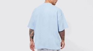 Camiseta de Hombre con Estampado Gráfico, Manga Corta, Cuello Redondo, Algodón, Informal, para Verano, Estilo Urbano, Impresión de Diseño Personalizado - Product Image 5
