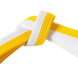 Ceinture de Taekwondo en coton, vêtements d'arts martiaux, coutures solides, durables, légères et confortables pour l'entraînement et la pratique - Product Image 3
