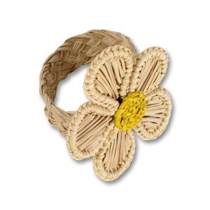 Exquisite Natural Rattan Flower Napkin <b>Ring</b> Handcrafted Rustic Dining Table Decor Accessory for Weddings and Restaurants - Product Image 4