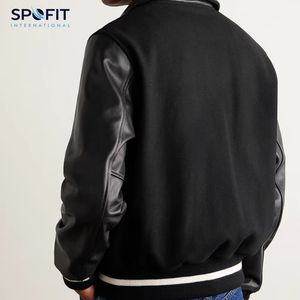 Custom Varsity <b>Jacket</b> for Man High Quality Fashionable Baseball Letterman Bomber <b>Jacket</b> Leather Sleeves Lettermen <b>Jackets</b> - Product Image 2