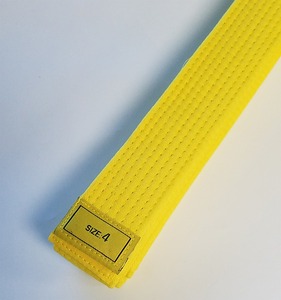 Cinturones Amarillos de Taekwondo y Karate Unisex, Precio al por Mayor, Cinturones de Artes Marciales Aprobados por la WT, Cinturones de Taekwondo de Alta Calidad, Logotipo Personalizado - Product Image 6