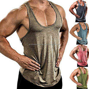Débardeur de sport pour homme, vêtements de fitness, débardeurs de musculation pour homme, vêtements de sport d'été pour homme, chemises sans manches, mode - Product Image 1