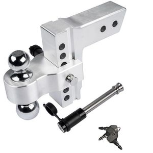 2.5 Inch Receiver 18500LBS Aluminum Trailer Hitch Ball Mount with Locks Fits 18500LBS Hitch Mounts - Product Image 3